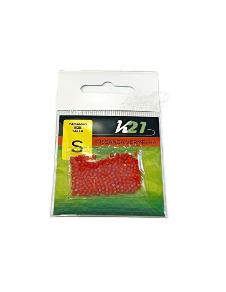 K21 Missanga Tam. S Cor: Vermelha